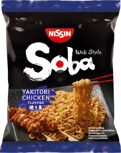 Soba instant tészta, wok style – Yakitori csirke ízű