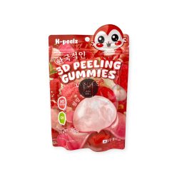 3D Hámozható licsis ízű gumicukor