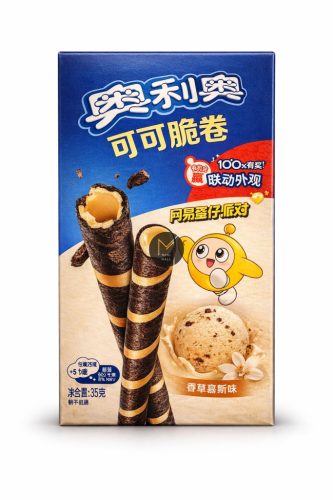 Oreos-kakaós ostya rúd - vanília ízesítéssel