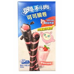 Oreos-kakaós ostya rúd - eper ízesítéssel